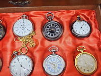 Partij zakhorloges in horlogekist - afbeelding 2 van  11