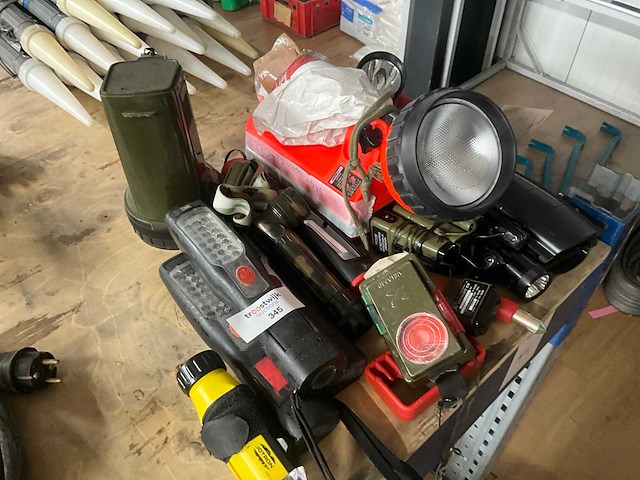 Partij zaklampen - afbeelding 1 van  1