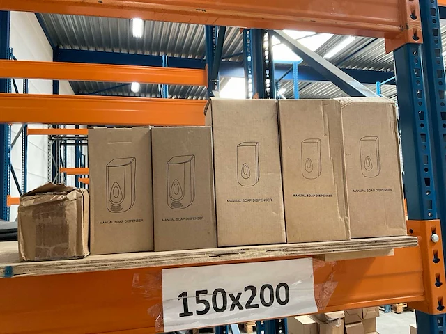 Partij zeepdispensers, 5 stuks - afbeelding 1 van  4