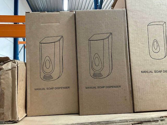 Partij zeepdispensers, 5 stuks - afbeelding 2 van  4