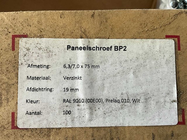 Partij zelfborende schroeven - afbeelding 5 van  8
