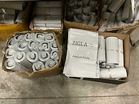 Partij zigla verzendzakken 50/rol (108 rollen) - afbeelding 2 van  4