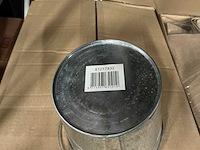 Partij zinc buckets ø16xh14,5cm (480x) - afbeelding 3 van  5