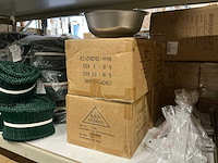 Partij zinc dish round natural d28xh9cm (200x) - afbeelding 2 van  3