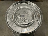 Partij zinc emmers 11l met oren (40x) - afbeelding 3 van  4