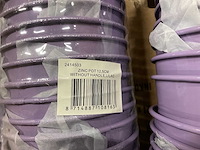 Partij zinc pot h12,5cm lilac (1000x) - afbeelding 4 van  6