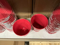 Partij zinc potten h12,5cm without handle fuchsia (960x) - afbeelding 3 van  6