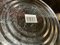 Partij zinken emmers met houten handvat (hoogte 27cm) (120x) - afbeelding 5 van  5