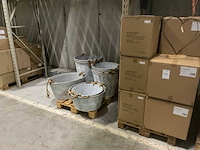 Partij zinken emmers - afbeelding 1 van  7