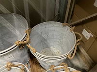 Partij zinken emmers - afbeelding 6 van  7