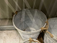 Partij zinken emmers - afbeelding 7 van  7