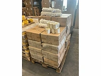 Partij zinken potten cream h8,5xd8,5cm (3750x) - afbeelding 6 van  6