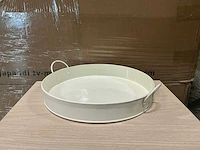 Partij zinken schalen ø26&29,5xh4&6cm (544x) - afbeelding 2 van  6
