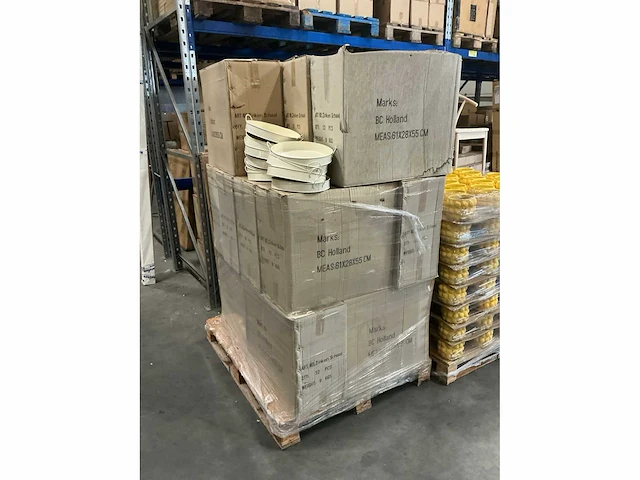 Partij zinken schalen ø26&29,5xh4&6cm (544x) - afbeelding 5 van  6