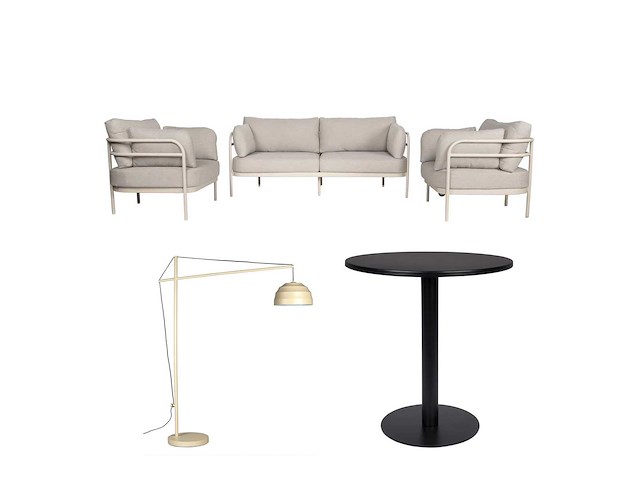 Partij zuiver & dutchbone meubilair - afbeelding 1 van  13