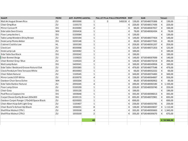 Partij zuiver & dutchbone meubilair - afbeelding 23 van  34