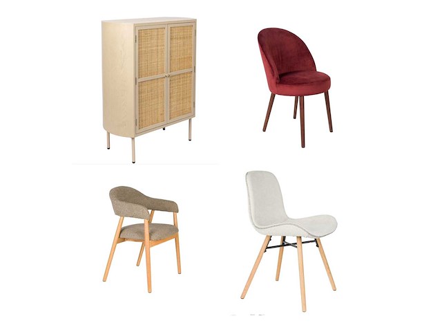 Partij zuiver & dutchbone meubilair - afbeelding 1 van  19