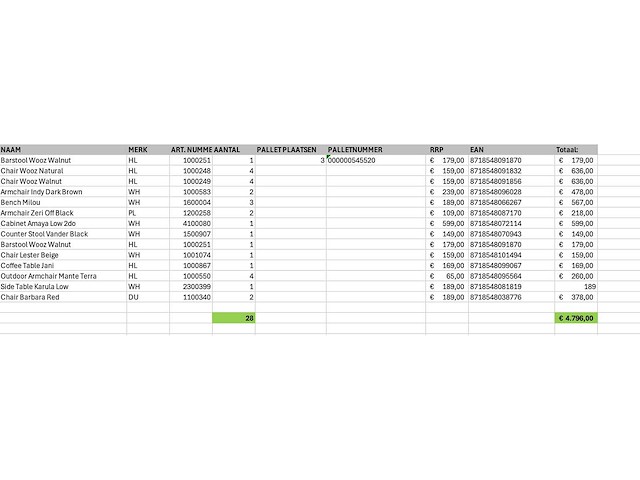 Partij zuiver & dutchbone meubilair - afbeelding 13 van  19