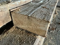 Partij zwaar constructiehout en gelamineerde houten balken – 47 stuks – kopmaat tot ca. 310 × 175 mm – lengte tot ca. 10,05 m - afbeelding 5 van  10