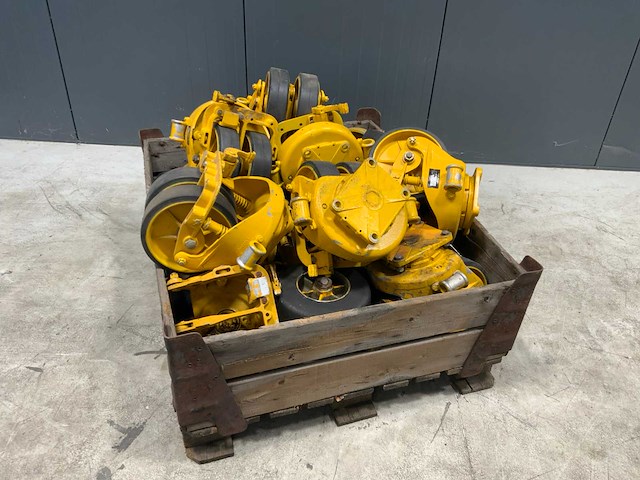 Partij zwaar dubbele zwenkwielen - afbeelding 2 van  4