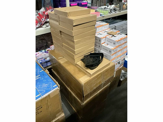 Partij zwarte aluminium douchehoekplanken (115x) - afbeelding 3 van  3