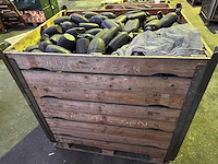 Partij zwarte kunststof veldflessen - afbeelding 2 van  3