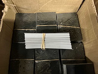 Partij zwarte prijskaarten 12x8cm (3400x) - afbeelding 2 van  4