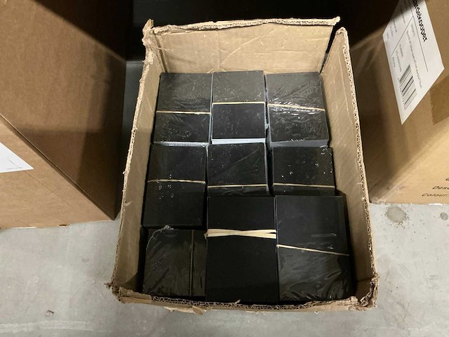 Partij zwarte prijskaarten 12x8cm (3400x) - afbeelding 3 van  4