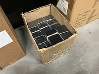 Partij zwarte prijskaarten 12x8cm (3400x) - afbeelding 4 van  4