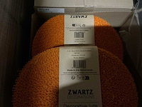 Partij zwartz decorations 5cm decorative jute 8170 40m r apricot (54x) - afbeelding 2 van  2