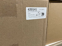 Partij zwartz sizoflor 60cm 4020 25mr cream (22x) - afbeelding 4 van  4