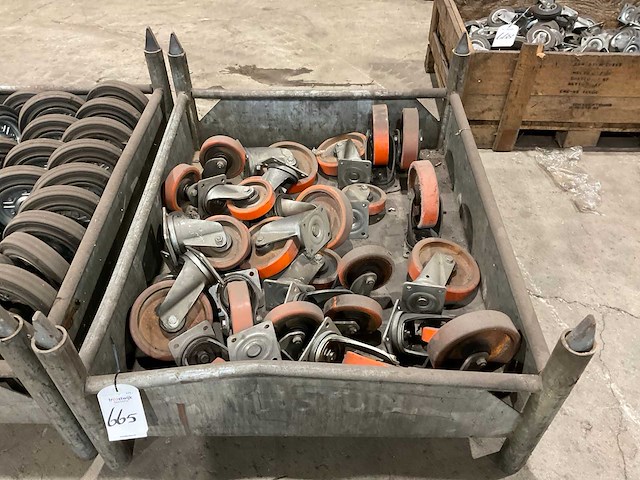 Partij zwenkwielen - afbeelding 1 van  4