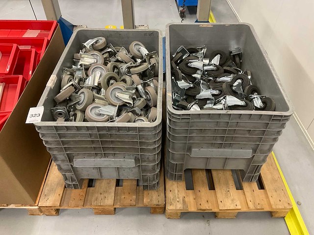 Partij zwenkwielen - afbeelding 1 van  6