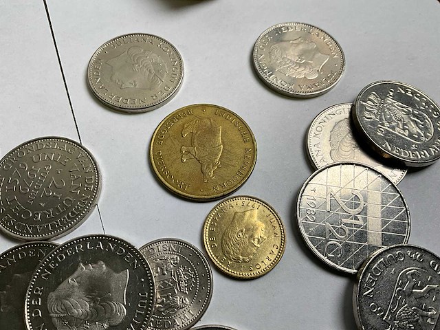 Partijd diverse gulden munstukken - afbeelding 2 van  10