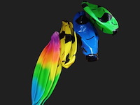 Partijopblaasbare ballen mix geleverd 10 stuks loc k002 - afbeelding 3 van  3