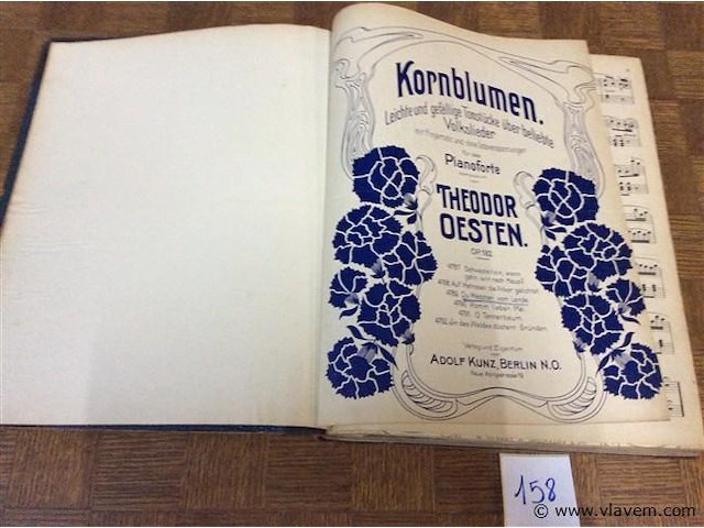 Partituur piano theodor oesten - afbeelding 1 van  3