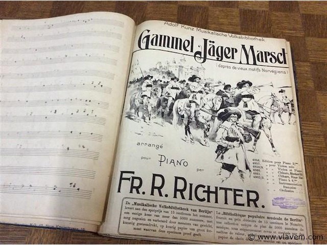 Partituur piano theodor oesten - afbeelding 2 van  3