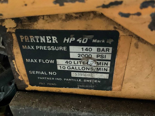 Partner hp40 mark ii hydraulisch powerpack (2x) - afbeelding 4 van  5