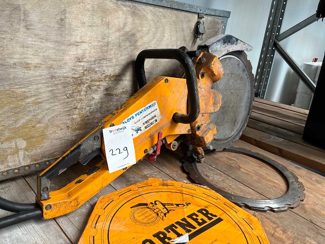 Partner hydraulische betonzaag - afbeelding 6 van  6