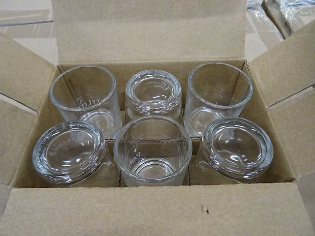 Partylite - 910307 - votive holder clear 6pc (144x) - afbeelding 2 van  3