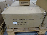 Partylite - 910307 - votive holder clear 6pc (144x) - afbeelding 3 van  3