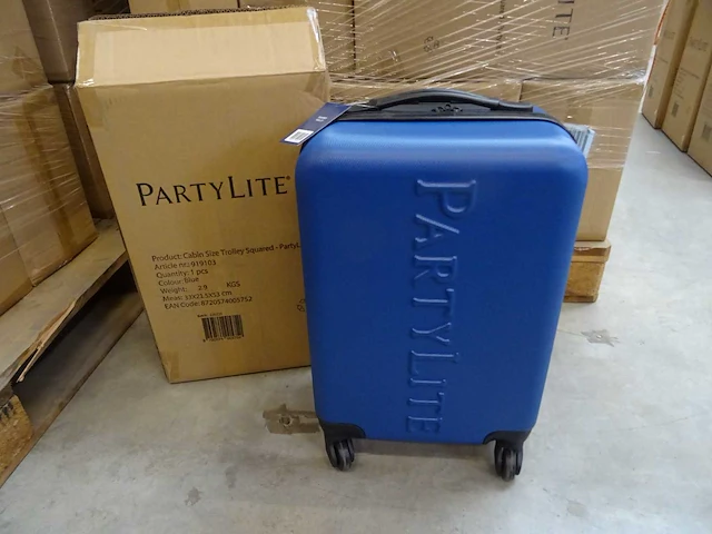 Partylite - 919103 - cabin trolley squared (28x) - afbeelding 1 van  3