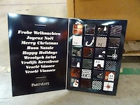 Partylite - bb0391a - verpakkingsdoos advent 24 - tealight - happy holidays (2560x) - afbeelding 2 van  3