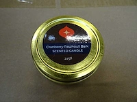 Partylite - ct2158b - cranberry patchouli bark candle tins (1728x) - afbeelding 2 van  3