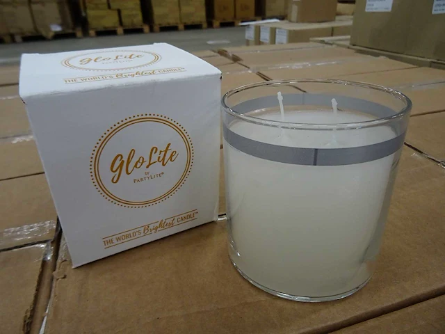 Partylite - g51xb10 - unscented white jar candle (120x) - afbeelding 1 van  3