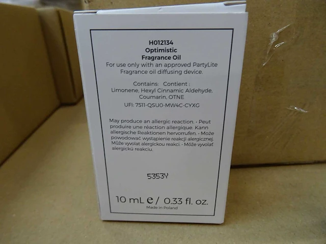 Partylite - h012134 - optimistic fragrance oil (mood) (192x) - afbeelding 2 van  3