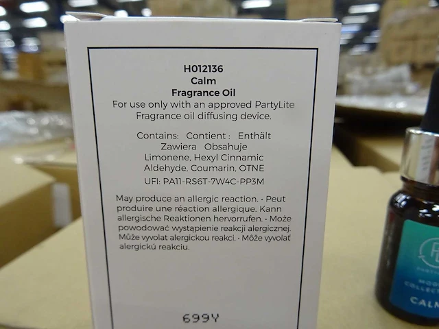 Partylite - h012136 - calm fragrance oil mood (120x) - afbeelding 2 van  3