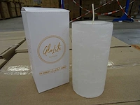 Partylite - l36927 - glolite sun-kissed linen pillar candle 7x15cm (180x)