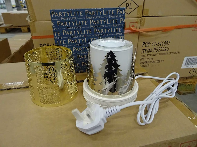 Partylite - p92382u - scentglow warmer-winter forest changeable (240x) - afbeelding 1 van  3