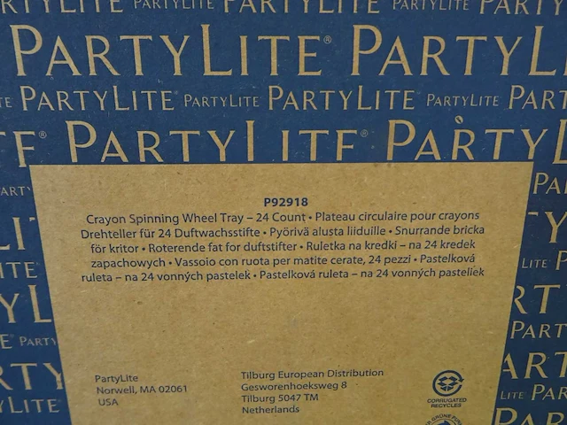 Partylite - p92918 - crayon spinning wheel tray - 24 count (3880x) - afbeelding 3 van  5